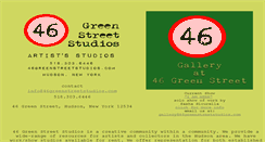 Desktop Screenshot of 46greenstreetstudios.com